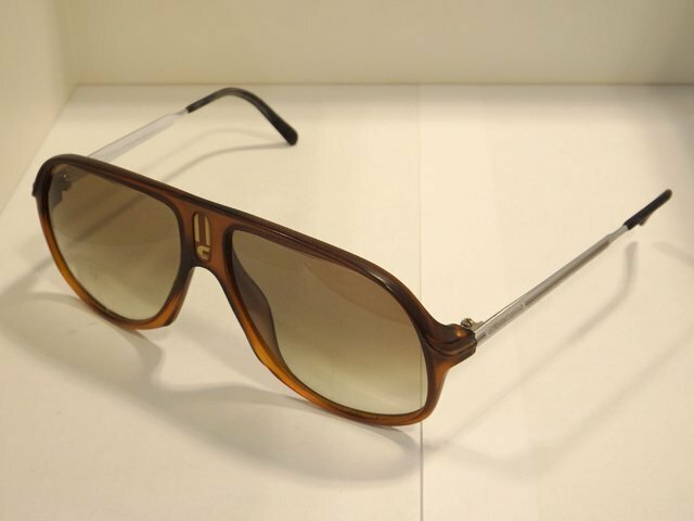 ★ CARRERA カルラ 5547 サングラス メガネ 眼鏡 フルリム ブラウン 茶色 ティアドロップ ビンテージ ★