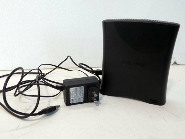 BUFFALO/バッファロー HD-CL500U2 USB 2.0 外付ハードディスク 500GB HDDドライブ 完動品