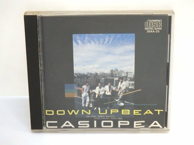 ★ CASIOPEA カシオペア 「 DOWN UPBEAT 」 ダウン・アップビート 38XA-25 CD ★