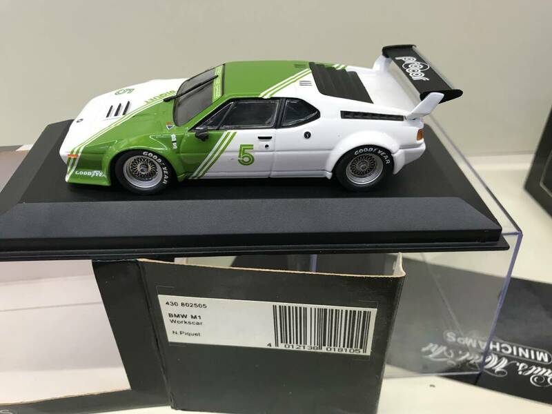 PMA 　1/43《BMW　M-1　ワークスカー　》店主コレクション・・終活です・　《群馬発》