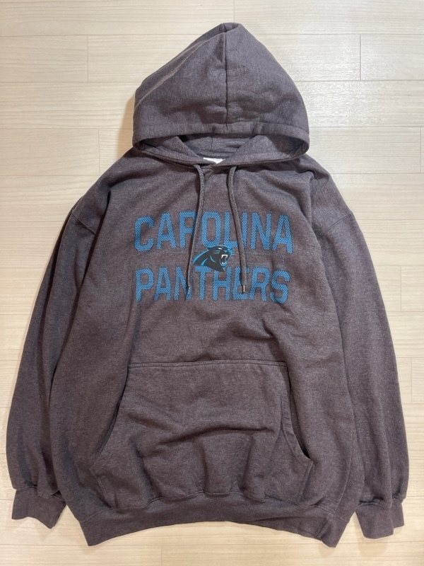 MAJESTIC/マジェスティック/CAROLINA PANTHERS/カロライナ パンサーズ/HOODED SWEATSHIRT/フーデッドスウェットシャツ/パーカー/2XL