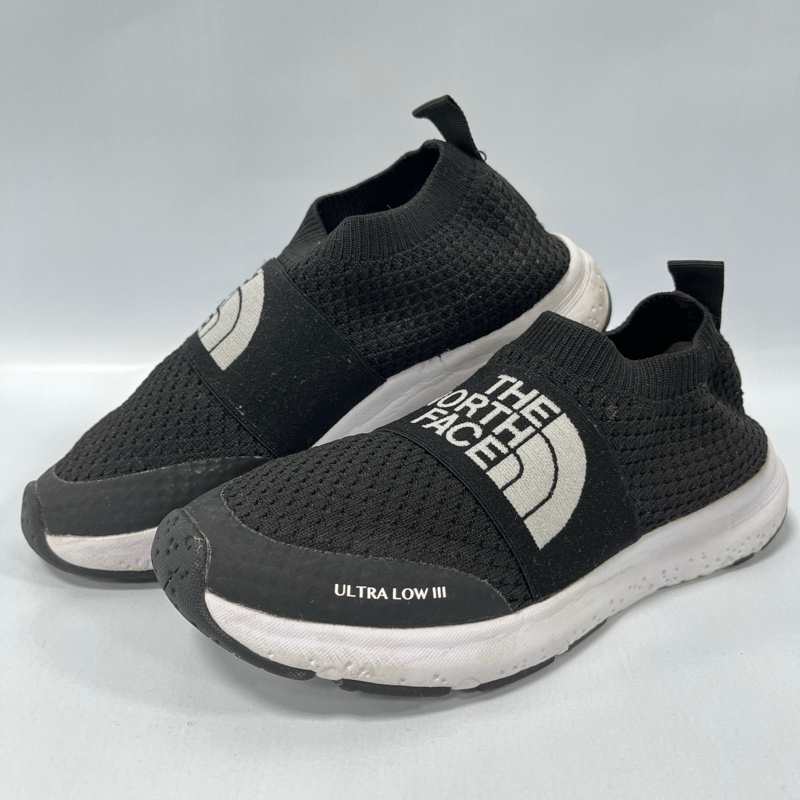 THE NORTH FACE/ザ ノースフェイス/ULTRA LOW Ⅲ/ウルトラロー 3/ニットアッパー/スニーカー/NF51803/23.0cm/ブラック×ホワイト