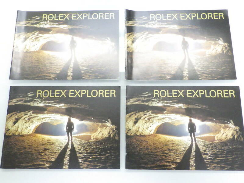 ROLEX ロレックス エクスプローラー 冊子 2007年 英語表記 4点　№3063