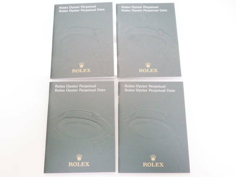 ROLEX ロレックス オイスターパーペチュアル冊子 2009年 英語表記 4点 №3102