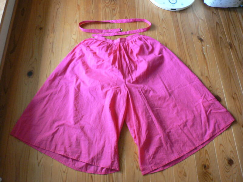 【送料無】トゥレゼクラ　キュロットスカート　サイズフリー　TOUS　LES　ECLATS　ピンク