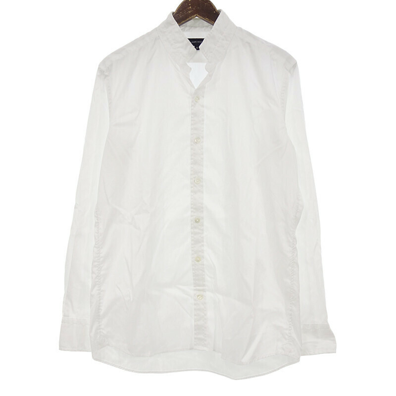 【特別価格】JOSEPH HOMME スタンドカラーシャツ ホワイト ホワイト メンズ48