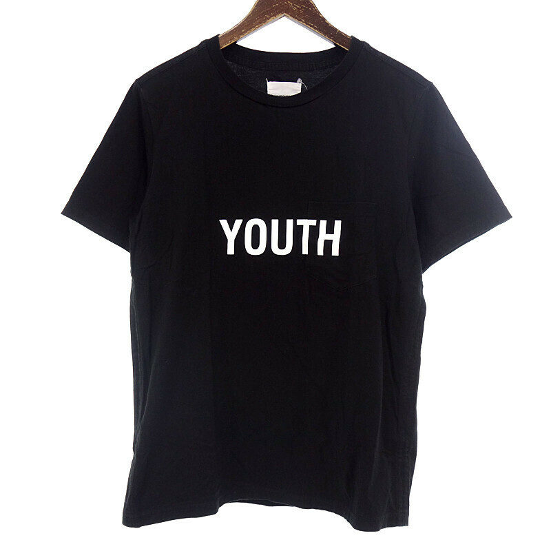 【特別価格】TAKAHIRO MIYASHITA THE SOLOIST 16AW YOUTH ユース プリント 半袖 Tシャツ ブラック メンズ44