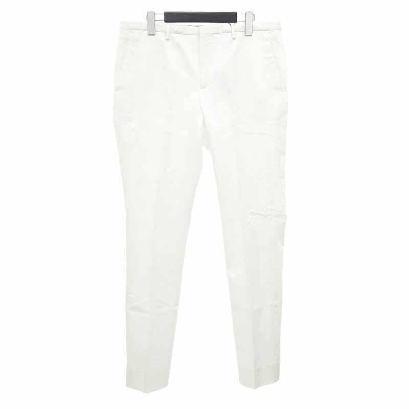 【特別価格】EMPORIO ARMANI コットン ホワイト パンツ ホワイト メンズ50