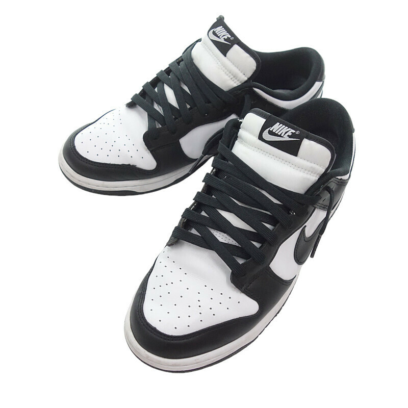 【特別価格】NIKE DUNK LOW RETRO PANDA ダンク パンダ ローカットスニーカー ブラック/ホワイト メンズ28.0cm