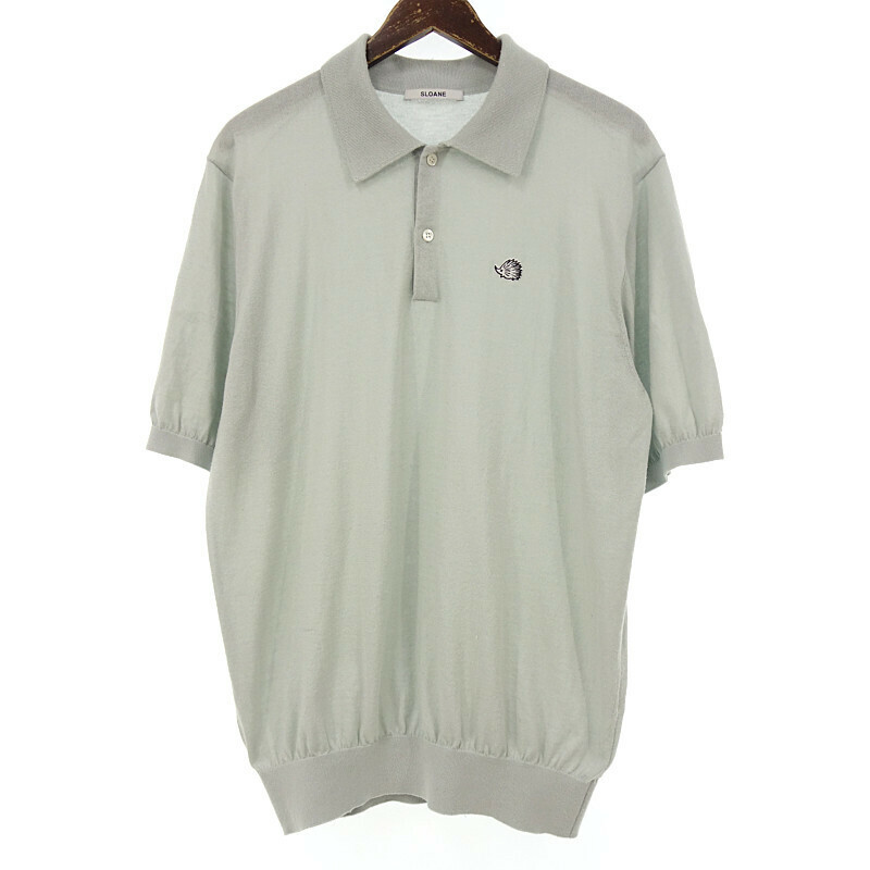 【PRICE DOWN】SLOAN GOLF ゴルフ 半袖 ポロシャツ Tシャツ サックス メンズ5