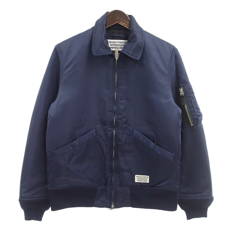 WACKOMARIA 15AW FLIGHT JACKET TYPE-2 ブルゾン ジャケット ネイビー メンズS