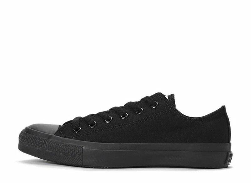 CONVERSE CANVAS ALL STAR OX "BLACK/BLACK" 28cm M5039