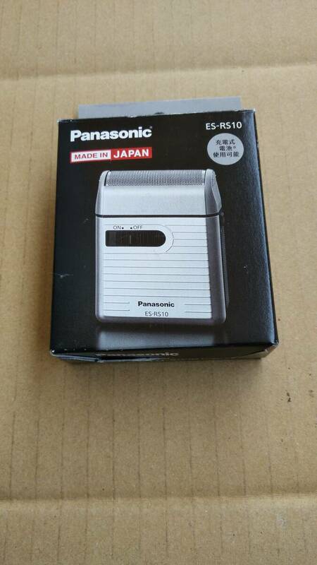 メンズシェーバー　Panasonic ES-RS10 乾電池 中古品