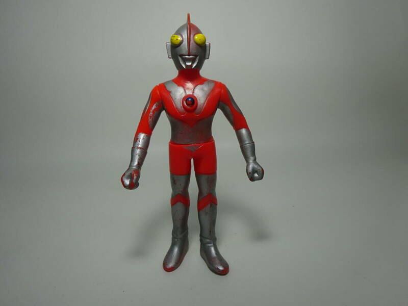 京都6☆ポピー◇ウルトラマン（初版）キングザウルス シリーズ 1978年発売 ソフビ 現状品