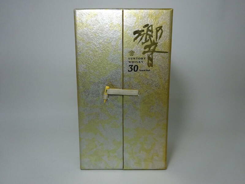 京都6☆SUNTORY サントリー 響 HIBIKI 30年 空箱 観音開き 金箱 化粧箱のみ 現状品