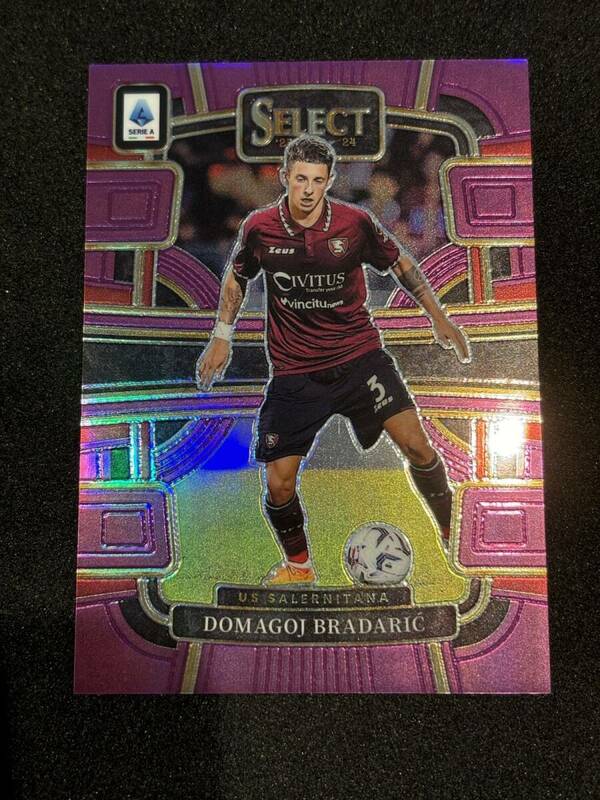 2023-24 Panini Select SerieA Soccer Domagoj Bradaric Purple /49