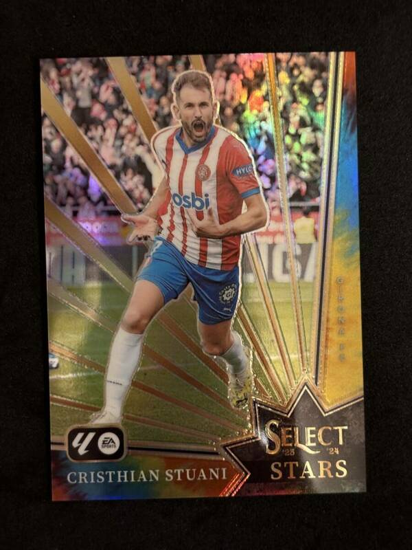 2023-24 Panini Select SERIE A Cristhian Stuani SELECT STARS Tie-Dye /49