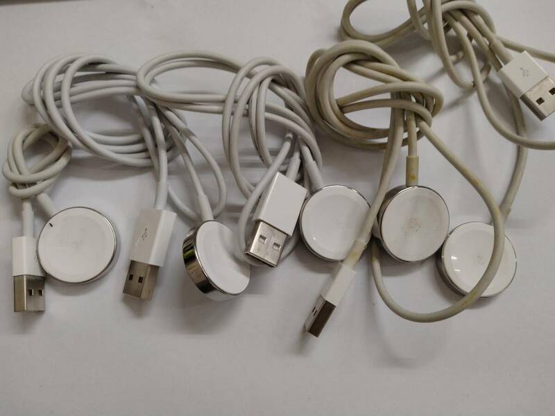 ■純正 Apple アップル Apple Watch 充電器 A1570 A1923 A2255 USB-A 充電ケーブル　まとめて5個　C 