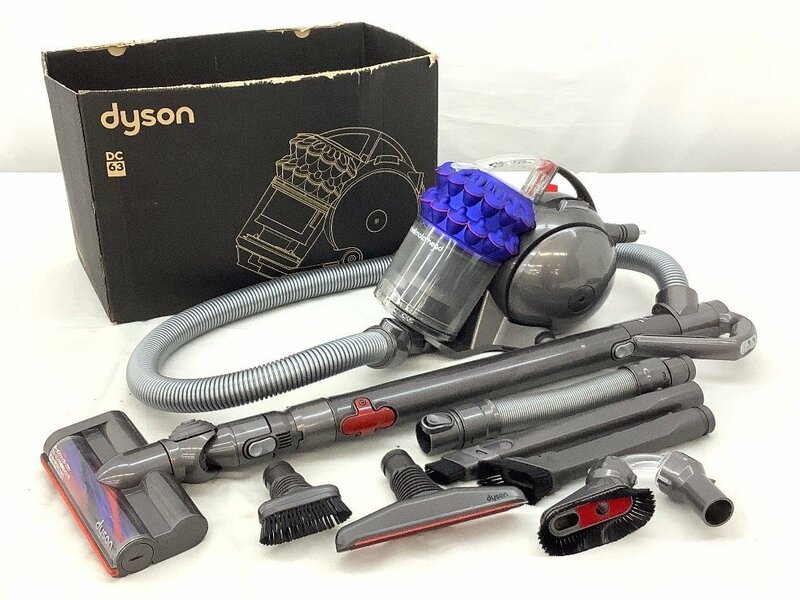 ダイソン/Dyson サイクロン掃除機 DC63 動作確認済/ブラシ回転不良 中古品 ACB