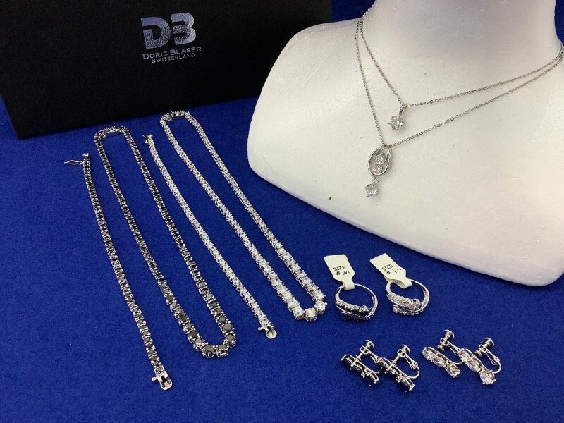 D3 DORIS BLASER/ドリスブラザー ネックレス/ブレスレット/イヤリング/アクセサリーまとめ 未使用品 ACB