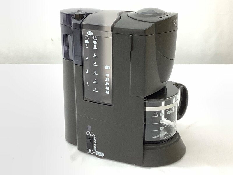 象印 ミル付/ドリップ式コーヒーメーカー EC-VL60E9 通電・ミル回転確認 2015年製 未使用品 ACB
