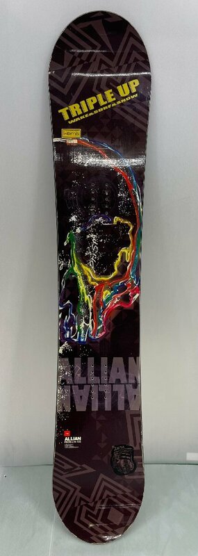 31 激安中古！スノーボード ALLIAN PRISM-LTD グラトリ 155cm スノーボード板 アライアン プリズム 送料無料！