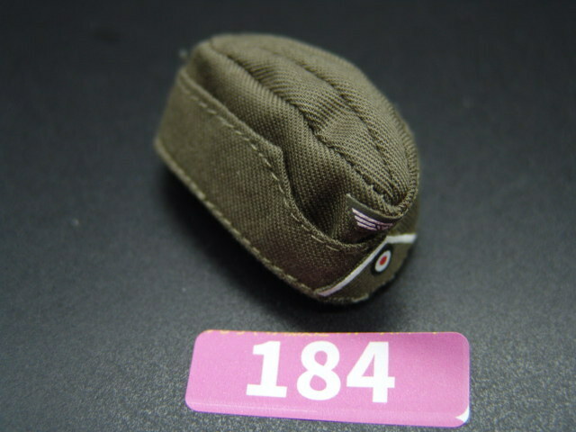【 P 184 】1/6ドールパーツ：DRAGON製 ドイツ軍舟形略帽【 長期保管・ジャンク扱い品 】