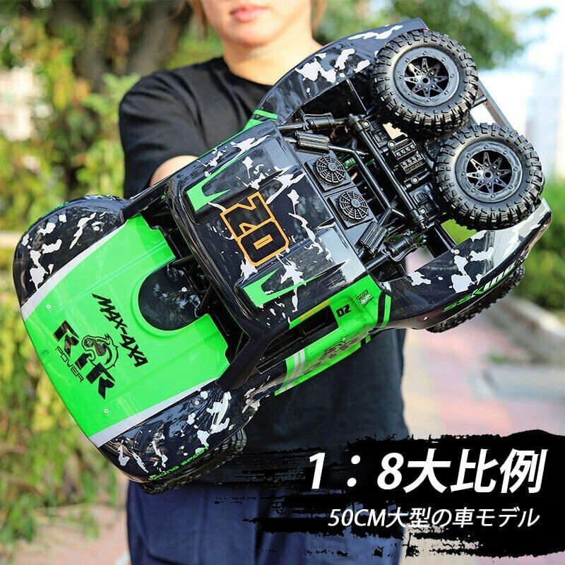 ラジコンカー RCカー ラジコン 1:8 電動オフロードバギー バギー 2.4GHZ 4WD ロッククローラー