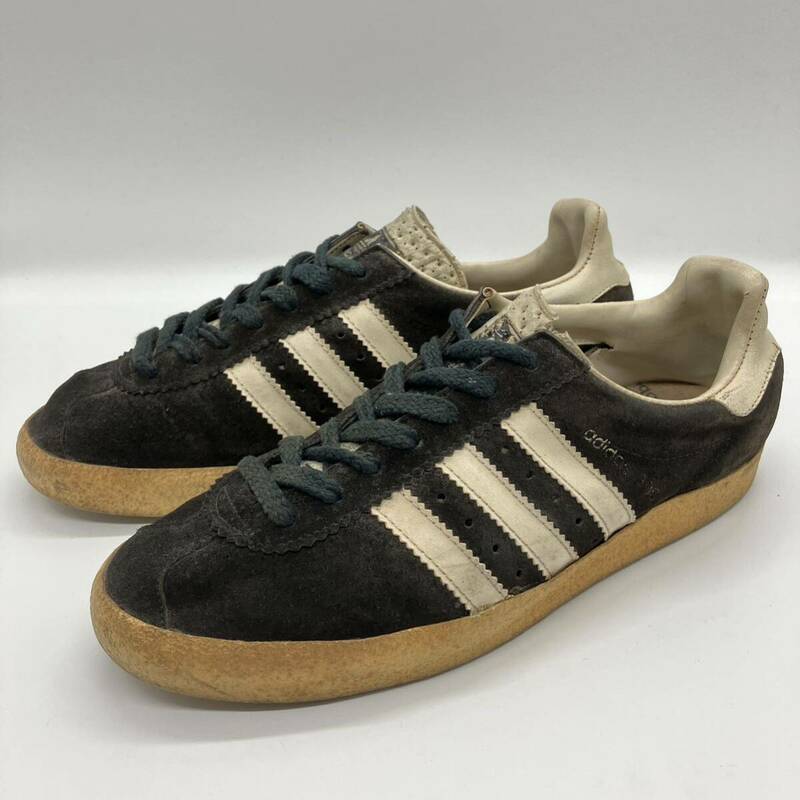 【7】Vintage 80's adidas 300 GAZELLE Made in Yugoslavia Black 80年代 ビンテージ アディダス ガッツレー ユーゴスラビア製 箱無し F675