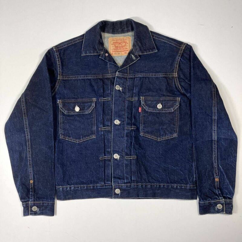 【40】美USED 90's Old Levi's 507XX 2nd Denim Jacket Valencia Factory 98年製 リーバイス デニム ジャケット セカンド バレンシア F766