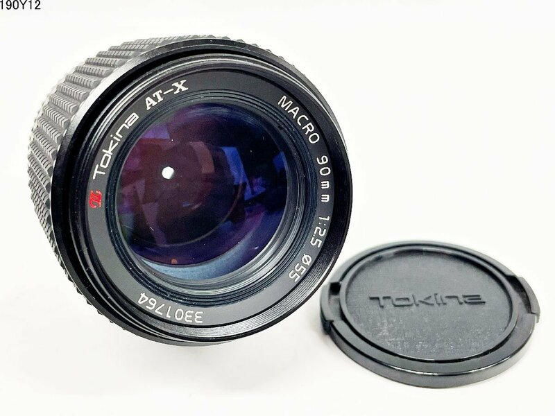 ★Tokina トキナー AT-X MACRO 90mm 1:2.5 Nikon ニコン用 一眼レフ カメラ レンズ 190Y12-12