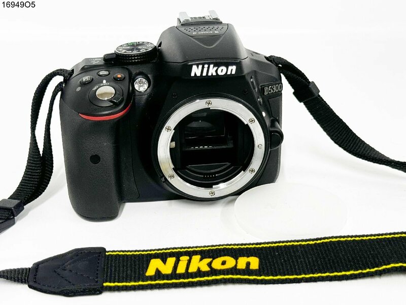 ★シャッターOK◎ Nikon ニコン D5300 一眼レフ デジタルカメラ ボディ バッテリー有 16949O5-8