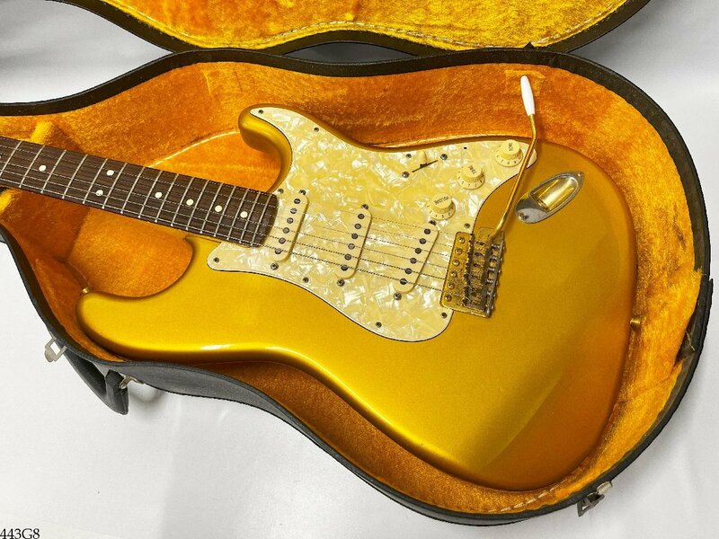 ★出音OK◎ Fender フェンダー STRATOCASTER ストラトキャスター Eシリアル USA エレキギター 弦楽器 ハードケース付き 443G8.