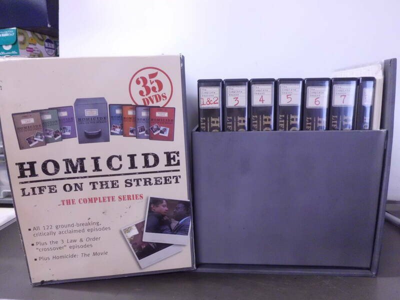 令ろ439な-DVD　HOMICIDE　LIFE ON THE STREET　コンプリートシリーズ　動作未確認