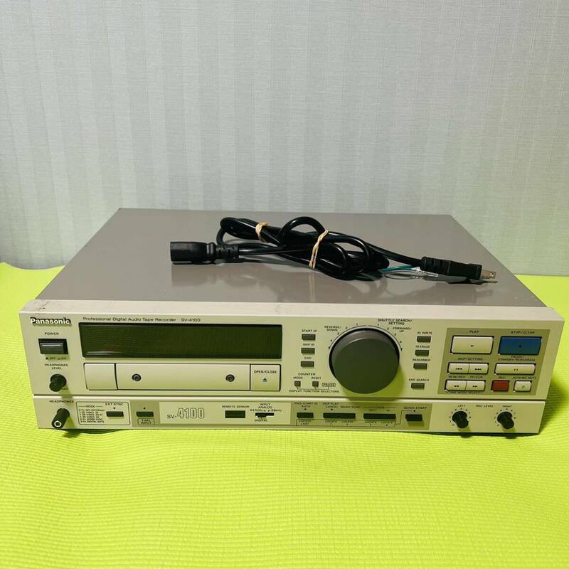Panasonic SV-4100 デジタルオーディオテープレコーダー DAT 