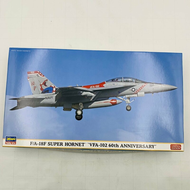 新品未組立 ハセガワ 1/72 F/A-18F スーパー ホーネット VFA-102 50th アニバーサリー Hasegawa SUPER HORNET