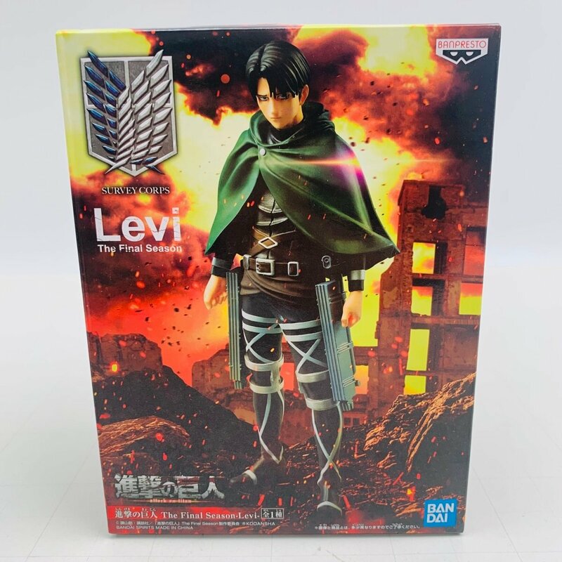 新品未開封 進撃の巨人 The Final Season Levi リヴァイ