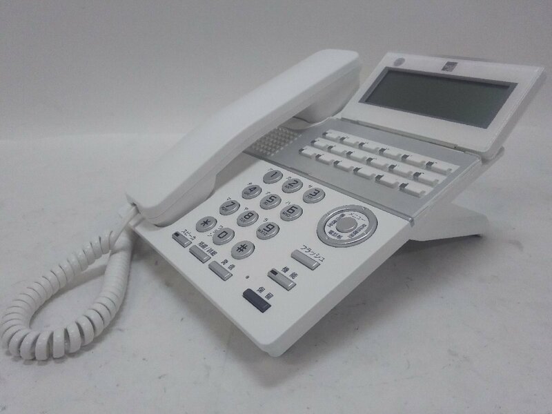 中古 ビジネスホン 電話機 PLATIAⅡ(PT1000Ⅱ)【saxa（サクサ） TD810(W)】動作品(21)