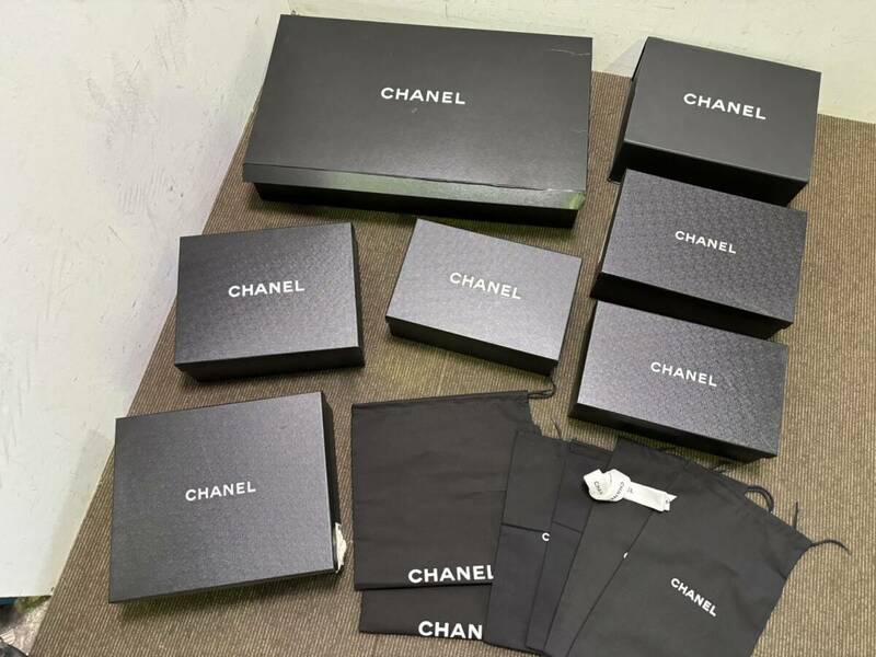 【まとめ売り】 CHANEL シャネル　空箱 ケース 箱 袋 リボン ★★ 24a143