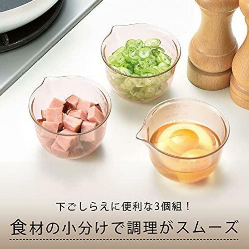 3個組　レンジで使えるミニボウル　ミニボール　日本製