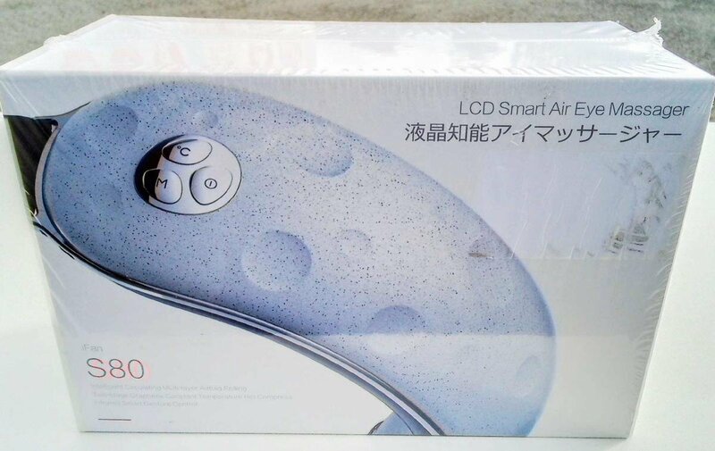 [未開封品] GALOPAR 液晶知能 アイマッサージャー iFan S80 LCD Smart Air Eye Massager [西那須野店]