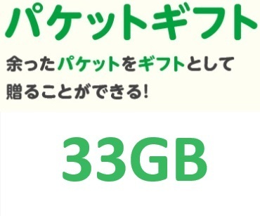 限定！ mineo マイネオ パケットギフト 約33GB 送料無料 クーポンをお持ちの方におすすめ！