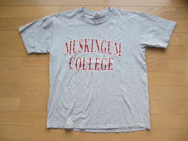 美品 90S 90年代 ヴィンテージ ビンテージ Cotton Exchange コットンエクスチェンジ カレッジ プリント アメリカ製 チャンピオン ラッセル