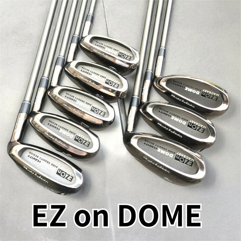 マクレガー・MacGregor ☆EZOn DOME MACEASY☆ 5番～9番 Pw/Aw/Sw 8本セット FLEX(R)フレックス