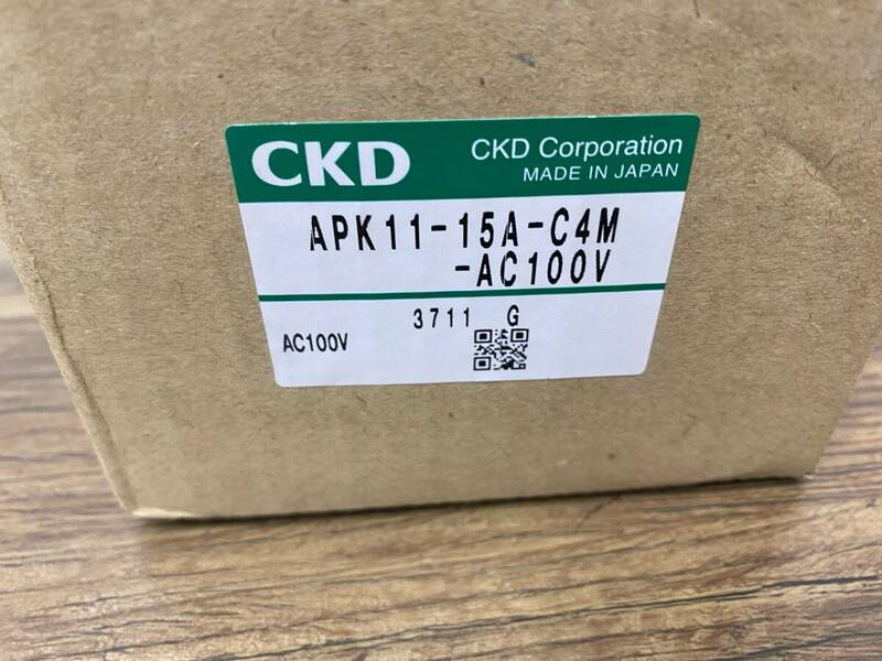 ※ 未使用！ CKD APK11-15A-C4M-AC100V made in japan 保管品