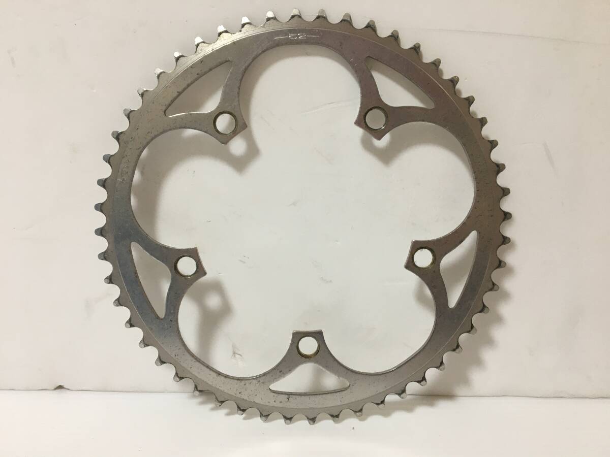 ○X533○自転車 パーツ SAKAE サカエ 厚歯 チェーンリング 52T SR211 直径21.5cm 80g ビンテージパーツ