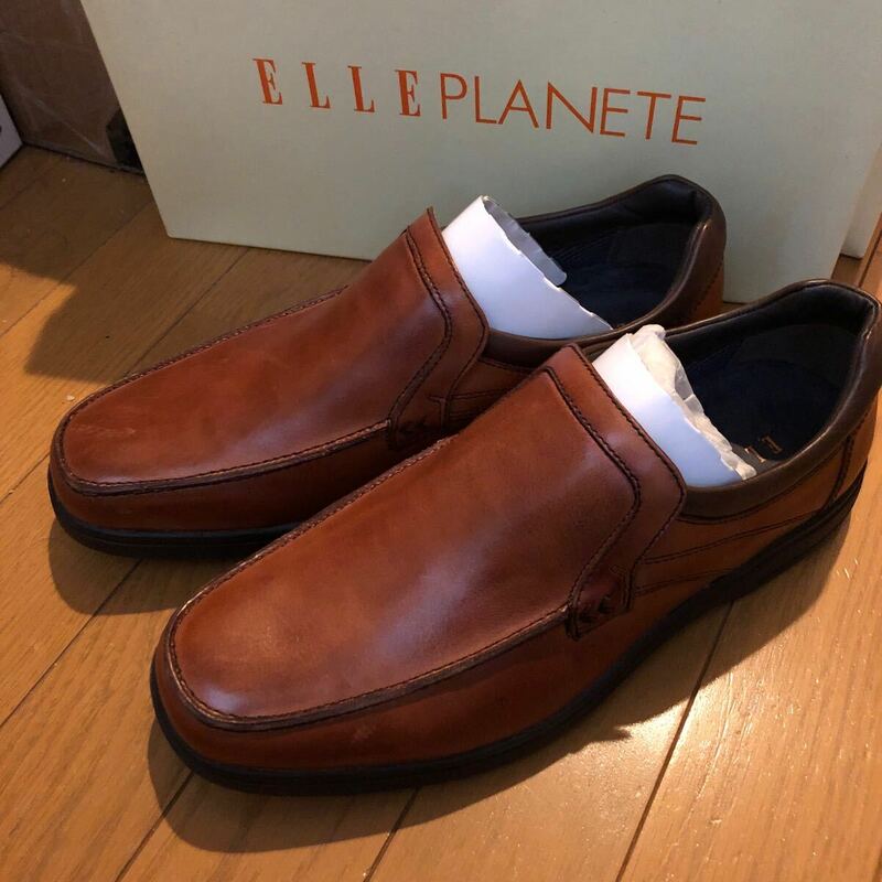 ★即納★新品 マドラス ELLE 5033 プラネット ビジネスシューズ 紳士靴 ブラック 茶 26.5cm 4E 激レア 本革