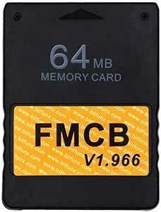 JUTOSU Free McBoot FMCB PS2 メモリーカード 64MB Sony Playstation 2用v1.96