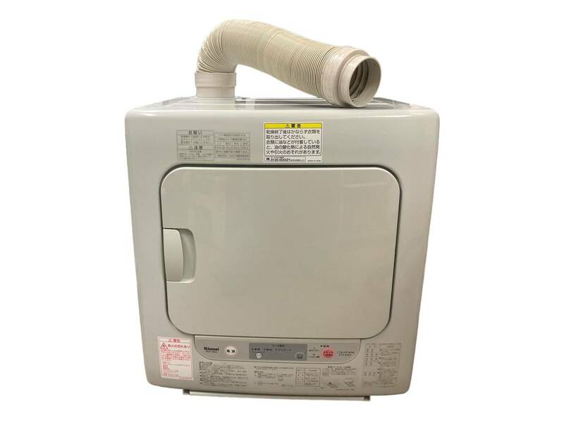 Rinnai/リンナイ 家庭用ガス衣類乾燥機 都市ガス用 乾燥容量3kg RDT-30A-2A 乾燥機取付台あり 引き取り歓迎 神奈川県 