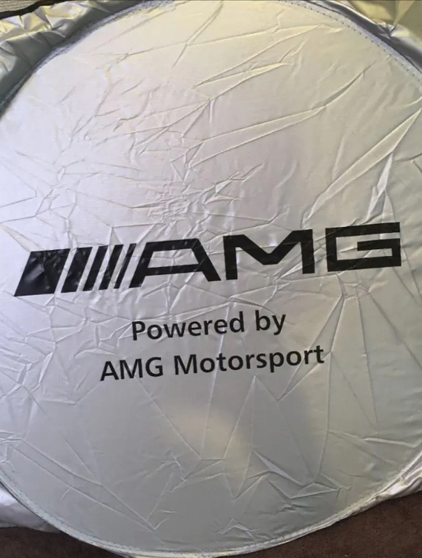 ★愛車を守る★AMG★ロゴ入りサンシェードAMG メルセデスベンツ用★mercedes★amg★ベンツカスタム